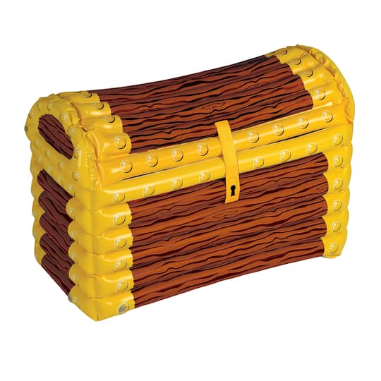 Beistle 24" x 17" Inflatable Treasure Chest Cooler